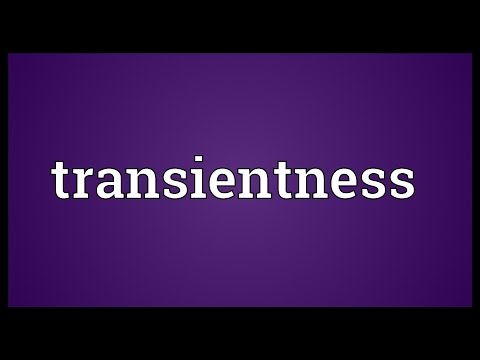 Header of transientness