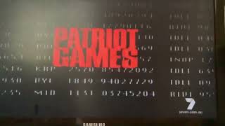 Patriot Games Channel 7 Intro