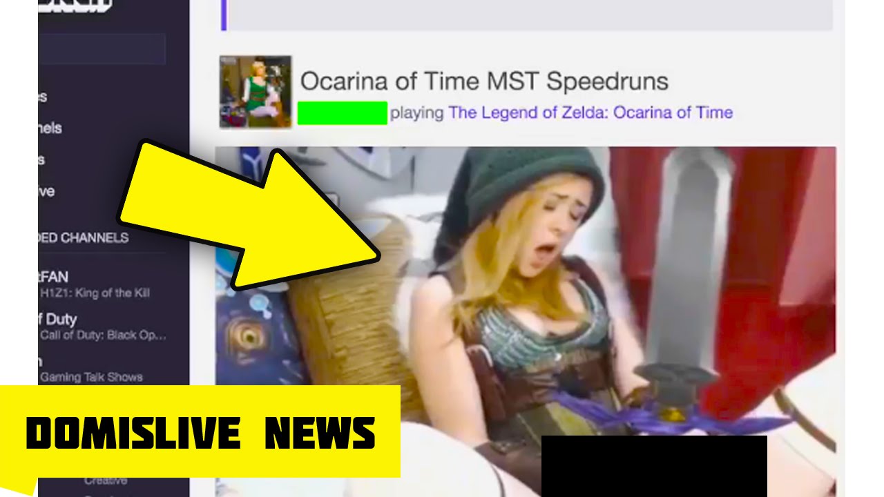 Twitch streamers masturbate