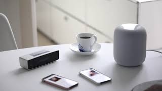 HomePod vs Soundlink Mini HomePod vs Soundlink Mini