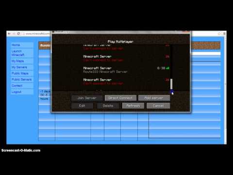 VIDEO : how to make your own minecraft server hosting for free! - in first part of video i said you cantin first part of video i said you canthostmincraftd but you can www.minecraftd.com 1. www.gratisserver.nu 2. ...