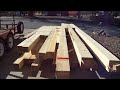 Timber frame RV carport, the beginning Part 1