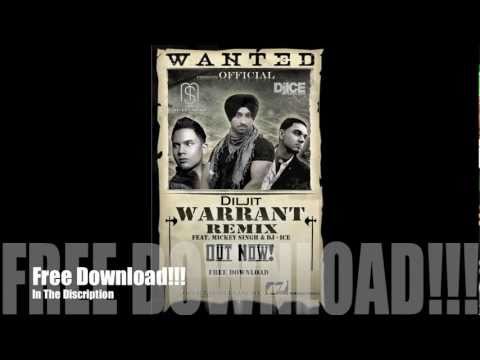 Diljit - Warrant Ft. Mickey Singh & Dj Ice (Official Remix)...