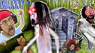GRANNY's SECRET DAUGHTER? I Froze Granny!! INTENSE ESCAPE on 5th DAY! (FGTEEV #4 ENDING)