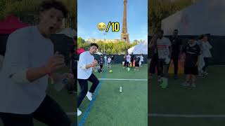 Rating Stangers At Football Goes Crazy 😂⚽️ (Funny Moments!) #Shorts