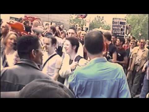 Footage from the 2000 London Gay Pride march. Footage from the 2000 London Gay Pride march.