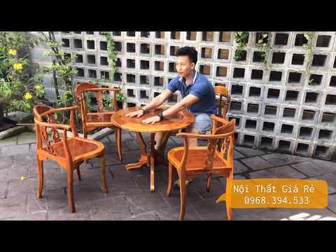 #noiithatgiare bàn uống trà - bàn tiếp khách gỗ xoan đào