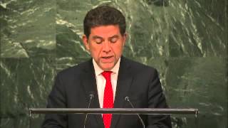 выступление Густаво Межа-Квадра, постпреда Перу, на Генассамблее ООН 2.10.2015