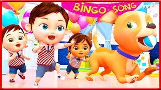 Bingo en français  - Comptines bébé - CoComelon ,, Super JoJo , BabyBus , Moonbu