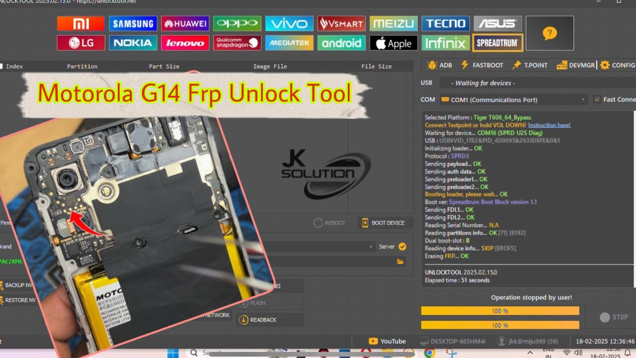 Motorola M14 Frp Unlock Tool | Android Frp | Jk Solution Motorola M14 Frp Unlock Tool | Android Frp | Jk Solution