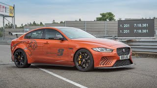 Jaguar Xe Sv Project 8 Record Breaking Nürburgring Drive