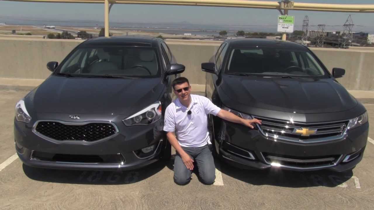 Chevrolet Impala vs Kia Cadenza Review and Road Test - YouTube