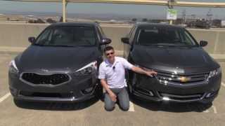 2014 Chevrolet Impala vs 2014 Kia Cadenza Review and Road Test