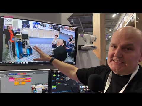 ISE 2024: Vizrt Features Viz Virtual Studio Go System for Virtual and Augmented Reality