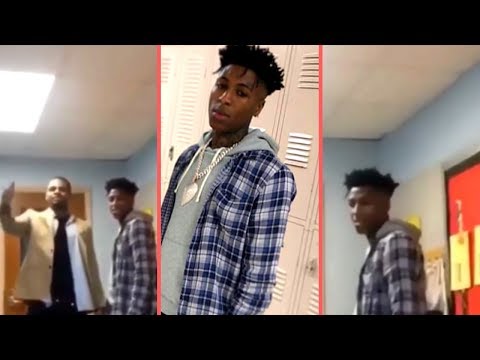NBA YoungBoy Shocks High School Kids In Houston When He Walks In Class They Go Crazy For YB (2019)