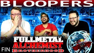 Fullmetal Alchemist: Brotherhood Bloopers REACTION!!