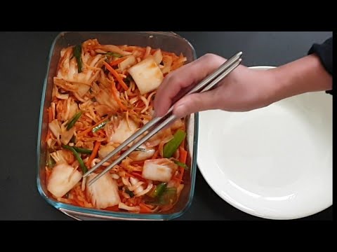 Cách làm kim chi cải thảo không cần bột nếp