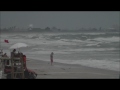 HD - Surfing Hurricane Isaac - Day 2 - The Ground Swell Arrives in Florida - August 25, 2012