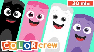 Toddler Learning Video Color Crew - Compilation Learn Colors, Abcs, Rhymes & More