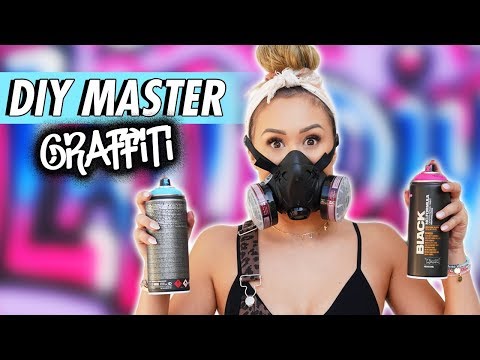 DIY MASTER 11: GRAFFITI *my biggest fail yet?*