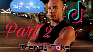Did You Say Family ? Dom Toretto Tiktok Meme Compilation Part 2