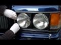 How to change the front lights on a Bentley Turbo R