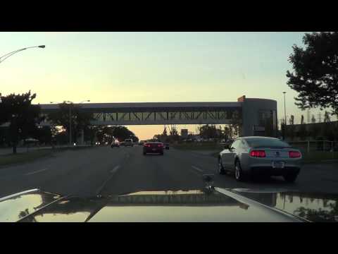 Cruising Woodward in a 1973 Chrysler NY Aug 16th 2013 Pt 6