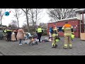 Brandweer naar kinderdagverblijf Villa Lilla in Heiloo