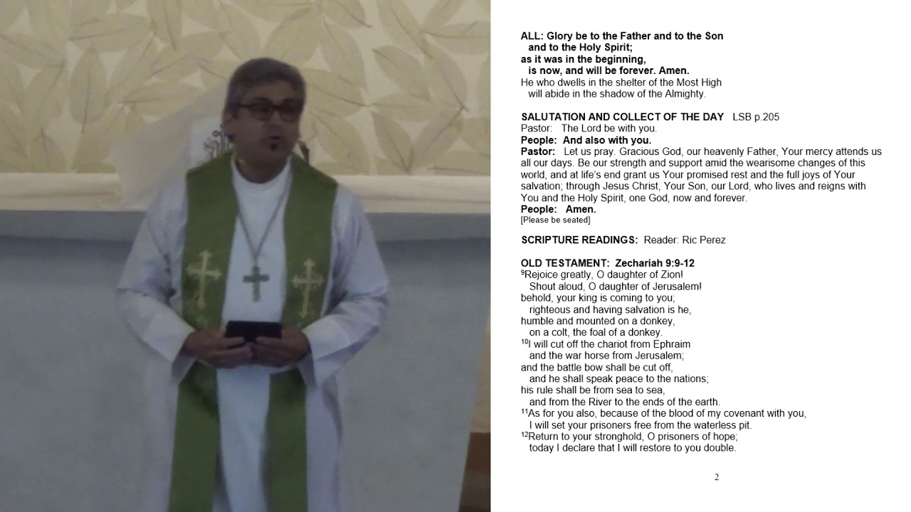 church service 7/5/20