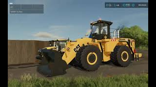 Farming Simulator 22 - Caterpillar 990H Load & Unload Soil Mining Map