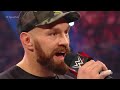 Braun Strowman and boxing champion Tyson Fury in huge brawl Raw Oct 7 2019