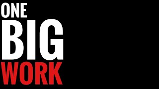 One Big Work New Doentary Trailer