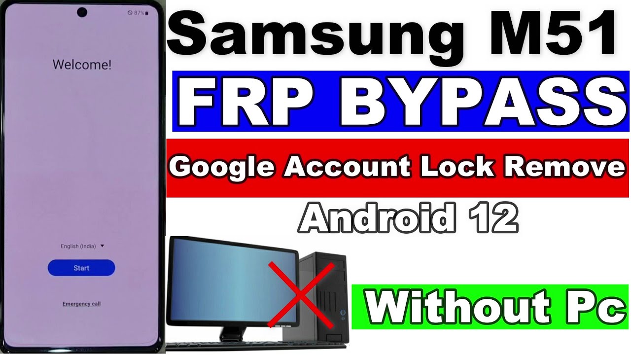 Samsung Galaxy M51 FRP Bypass Android 12 Without Pc | Samsung Galaxy M51 FRP Bypass Android 12 Without Pc |