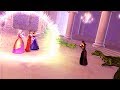 Barbie & The Diamond Castle - Liana, Alexa & Melody defeat Lydia