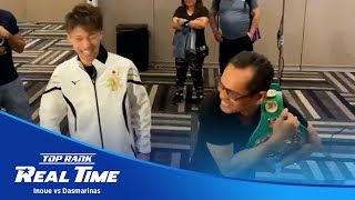 Inoue and Donaire Meet for the 1st Time Since Epic 2019 Fight | REAL TIME EP. 3