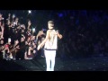 Download Justin Bieber : one time, Eenie Meenie and Somebody to love. BELIEVE TOUR PARIS MP3 song and Music Video