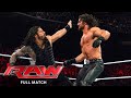 FULL MATCH - Roman Reigns vs. Seth Rollins: Raw, March 2, 2015