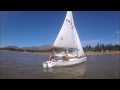 Greegan & Donia sailing a Topaz Greegan & Donia sailing a Topaz