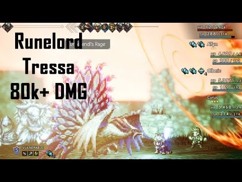 Tressa the Runelord - Octopath Traveler