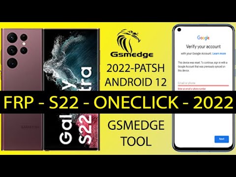 FRP Bypass Samsung Galaxy S22 Ultra Remove Google FRP Bypass Samsung Galaxy S22 Ultra Remove Google