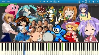 Nico Nico Douga Ryuuseigun Medley Piano