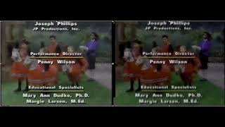 All Barneys Rhyme Time Rhythm Credits Comparison - 2 Videos By July 18, 2000