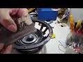 Desmontando woofer eros pra trocar bobina