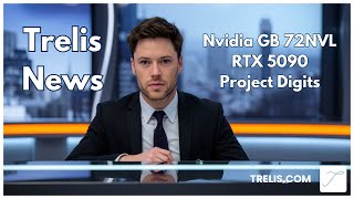 Nvidia RTX 5090 vs 4090, Project Digits & GB NVLink 72 at CES 2025