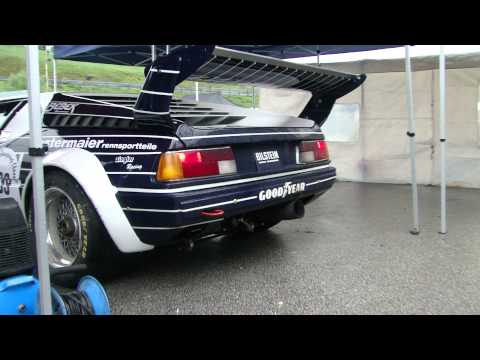 The legendary BMW M1 racecar at the Salzburgring Classic oldtimer racecar 