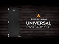 Introduction to the Universal Camp Cot with Pivot Arm