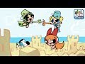 The Powerpuff Girls: Sand Castle Hassle - Defend your Castle from a Giant Octopus (CN Games)