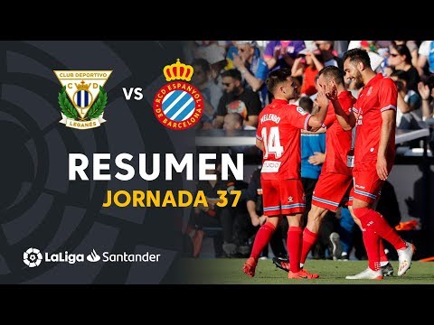 Resumen de CD Leganés vs RCD Espanyol (0-2)