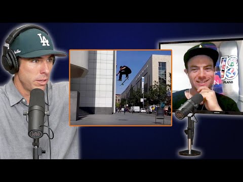 Chris Joslin's HUGE Back bigspin at Macba into the street!! WOW!