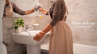 Temiz bir banyo için 15 dakikalık temizlik rutini / çevre dostu temizlik ipuçlar